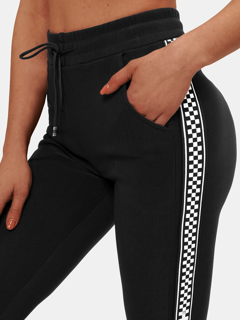 Legginsy damskie czarne OZONEE O/TS231/1