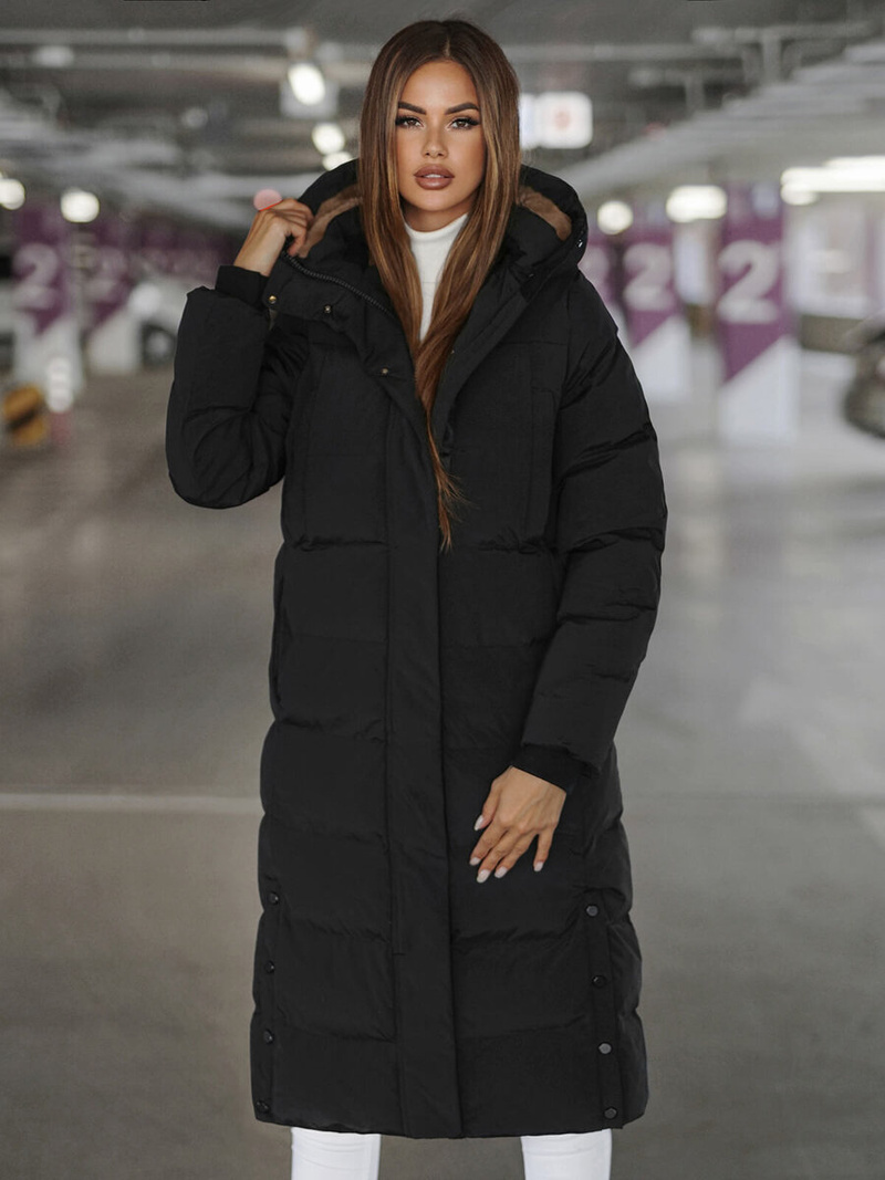 Куртка жіноча чорна OZONEE JS/5M3233/392