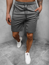 Шорти чоловічі графіт OZONEE JS/68022