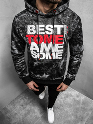 Bluza męska grafitowa OZONEE JS/DD269Z