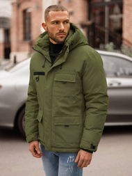 Kurtka zimowa męska khaki OZONEE JS/31M5018Z