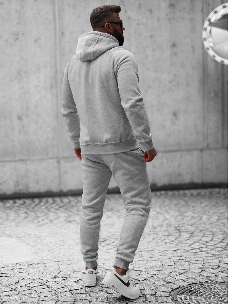 Komplet dresowy męski szary OZONEE JS/8C75/2