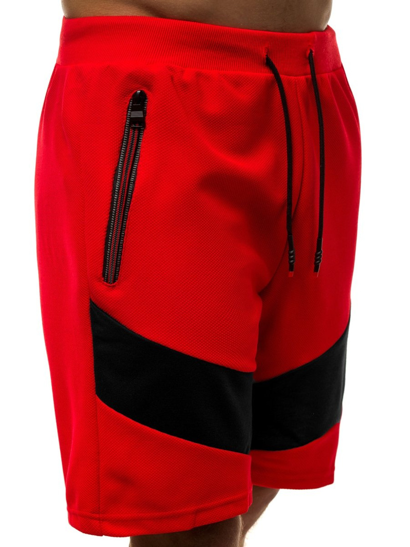 Spodenki męskie czerwone OZONEE JS/KS2515