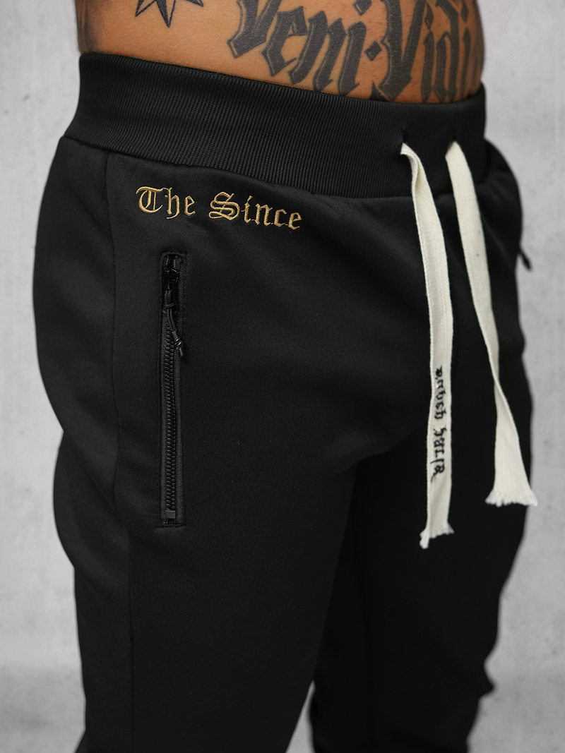 Спортивний костюм чоловічій чорний OZONEE O/LN11675