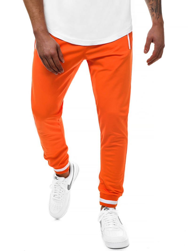Штани спортивні чоловічі Помаранчевi OZONEE A/2134