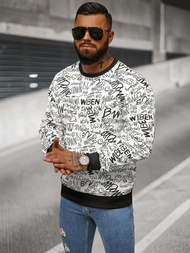 Bluza męska biała OZONEE JS/8B1218/1