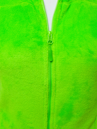 Bluza rozpinana damska zielony-neon OZONEE JS/HH001/44