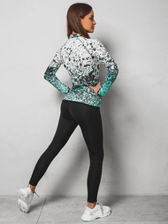 Komplet sportowy dwuczęściowy miętowy OZONEE O/20401Z