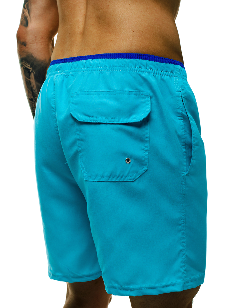 Spodenki kąpielowe męskie turkusowe OZONEE ST007-8