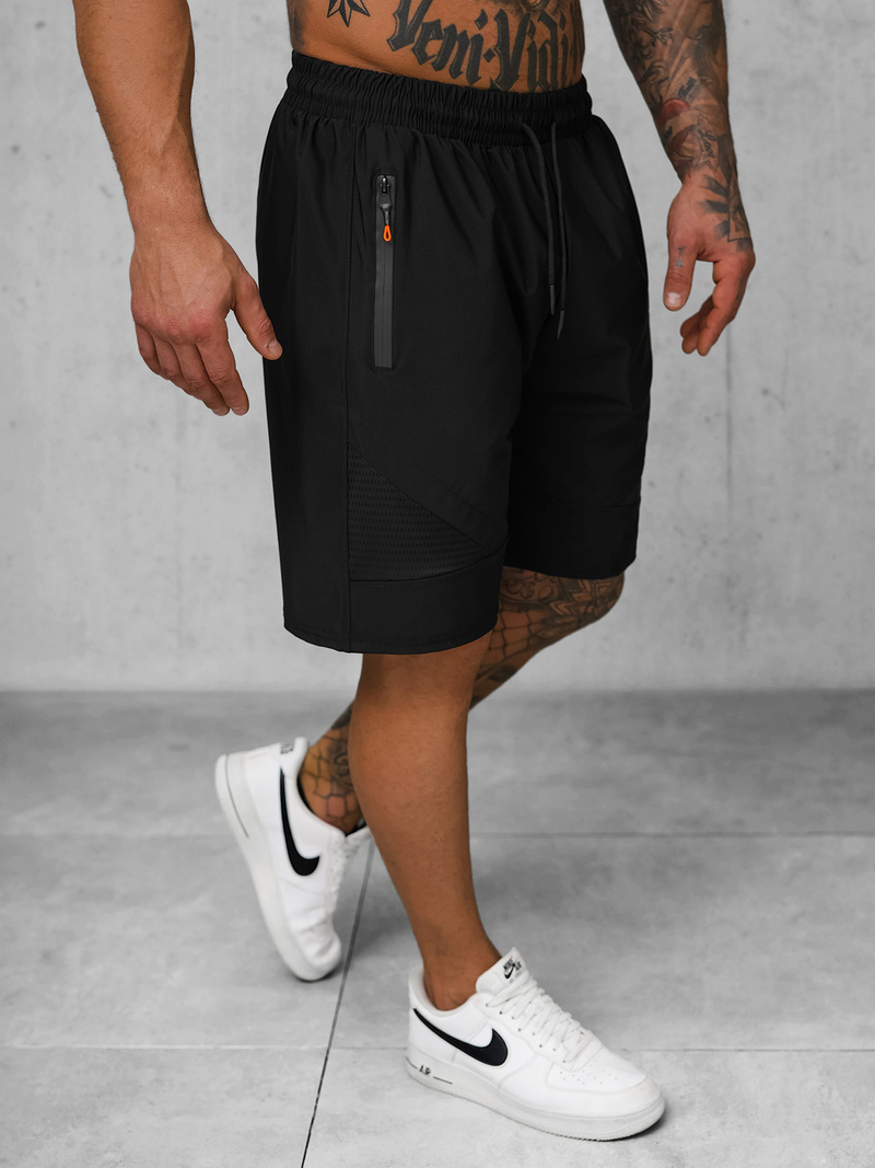 Чоловічі спортивні шорти чорнi OZONEE JS/12K1801/3