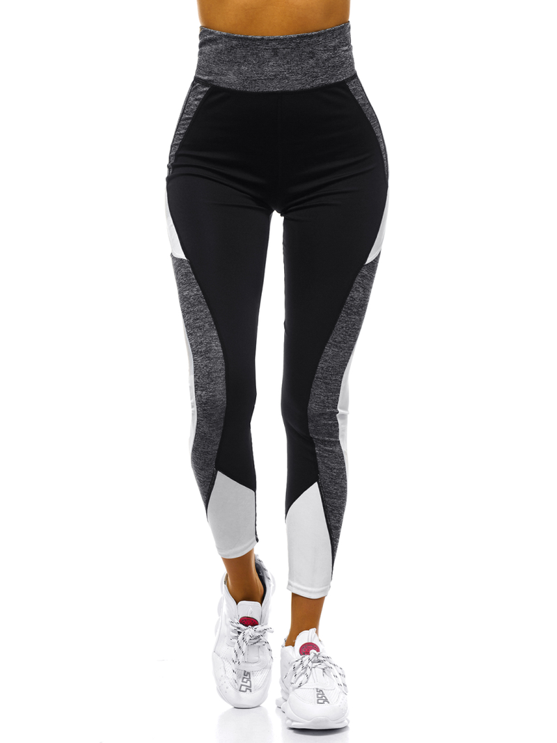 Legginsy damskie czarne OZONEE O/54038