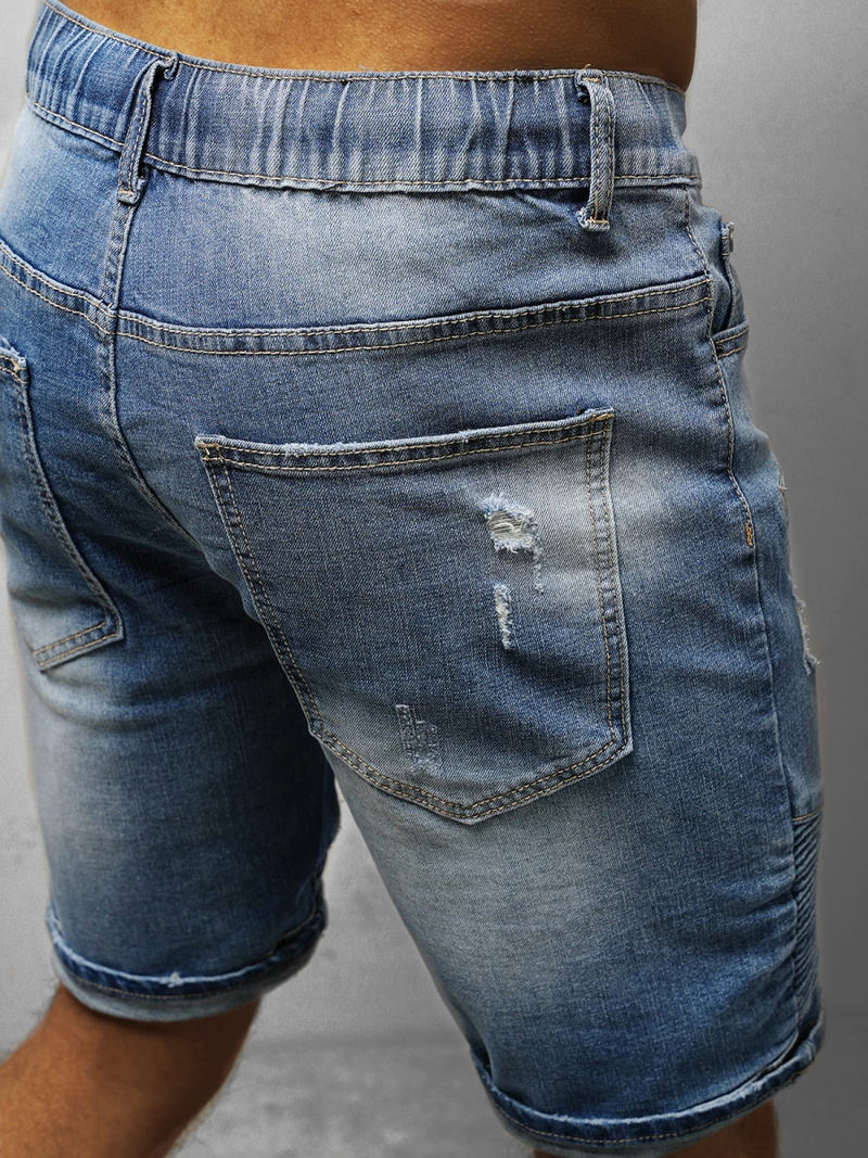 Шорти джинові чоловічі Синi OZONEE NB/MP0033B/1