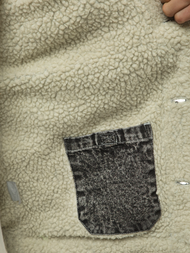 Куртка чоловіча джинсова Чорна OZONEE JB/JP1160Z