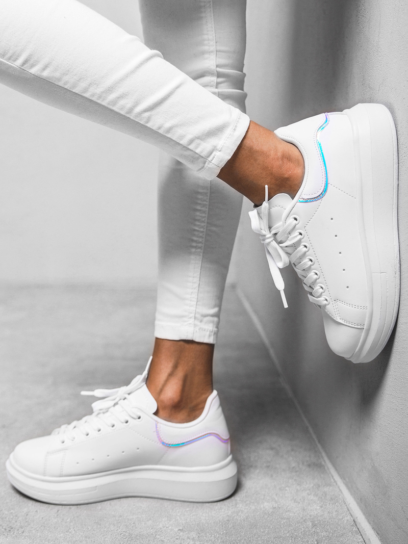 Sneakersy damskie białe OZONEE T/126