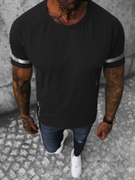 Футболка чоловіча Чорна OZONEE JS/S150/3Z