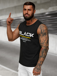 Футболка Чоловіча Чорна OZONEE JS/8B1712/3