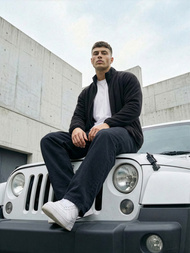 Толстовка чоловіча Чорна OZONEE JS/HH016/3