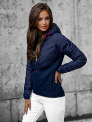 Куртка жіноча Темно-Синя OZONEE JS/KSW4005