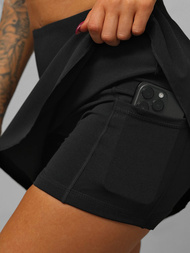 Spódnica sportowa z legginsami czarna OZONEE O/L39860-J