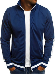 Bluza męska rozpinana indygo OZONEE O/2126Z