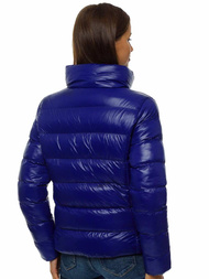 Kurtka pikowana damska granatowa OZONEE JS/M23061/9