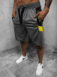 Spodenki dresowe męskie grafitowe OZONEE JS/68K10272