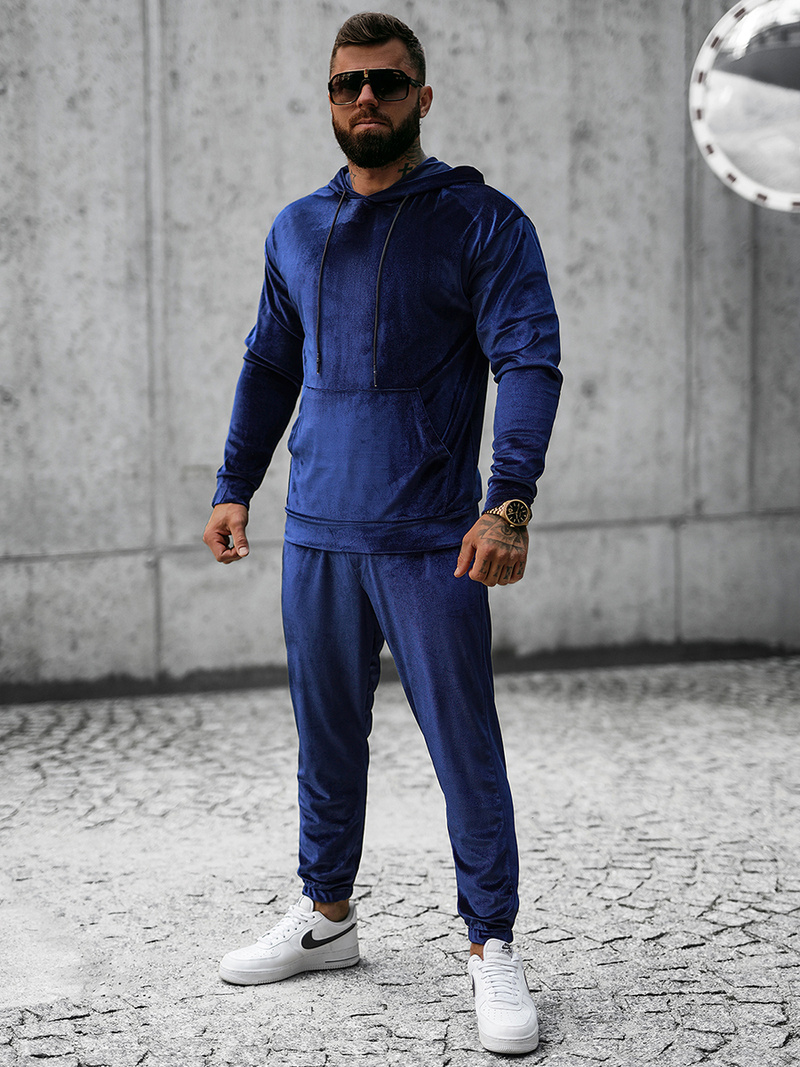 Спортивний костюм чоловічій ультрамариновий OZONEE O/D7517