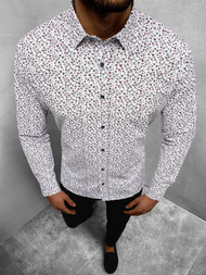 Koszula męska biała OZONEE O/3422