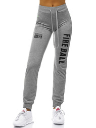 Spodnie dresowe damskie szare OZONEE O/82053