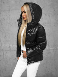 Куртка жіноча чорна OZONEE JS/5M3193/392