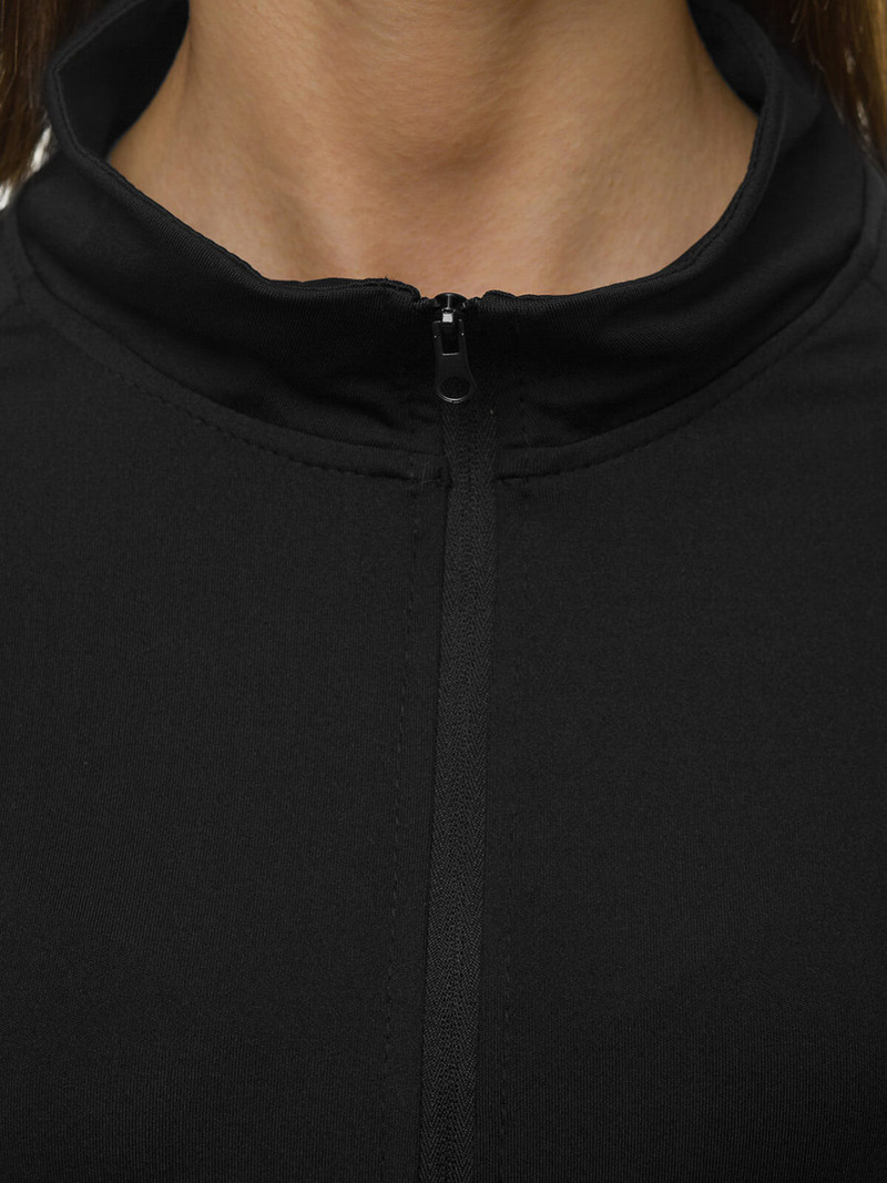 Kurtka damska przejściowa czarna OZONEE JS/M20319