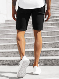 Spodenki chinos męskie czarne OZONEE JB/JP1140