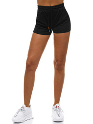 Spodenki dresowe damskie czarne OZONEE JS/1023/B1/B