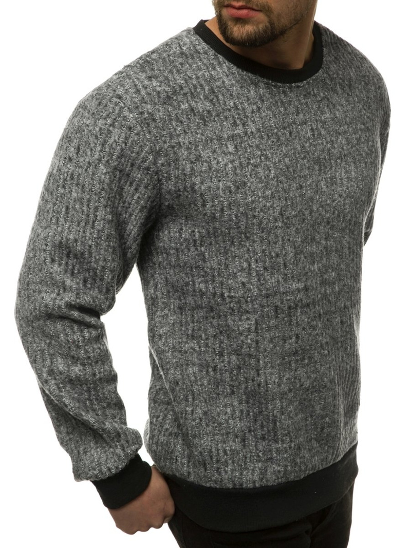 Bluza męska szara OZONEE JS/KS1945BZ