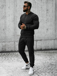 Спортивний костюм чоловічій Чорний OZONEE JS/8C76/3