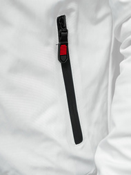 Kurtka męska bomberka biała OZONEE JS/84M3034/281