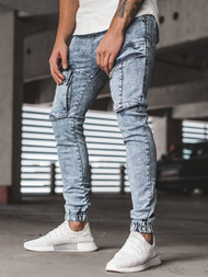 Штани чоловічі джоггери Яскраво-Синi OZONEE G/1067