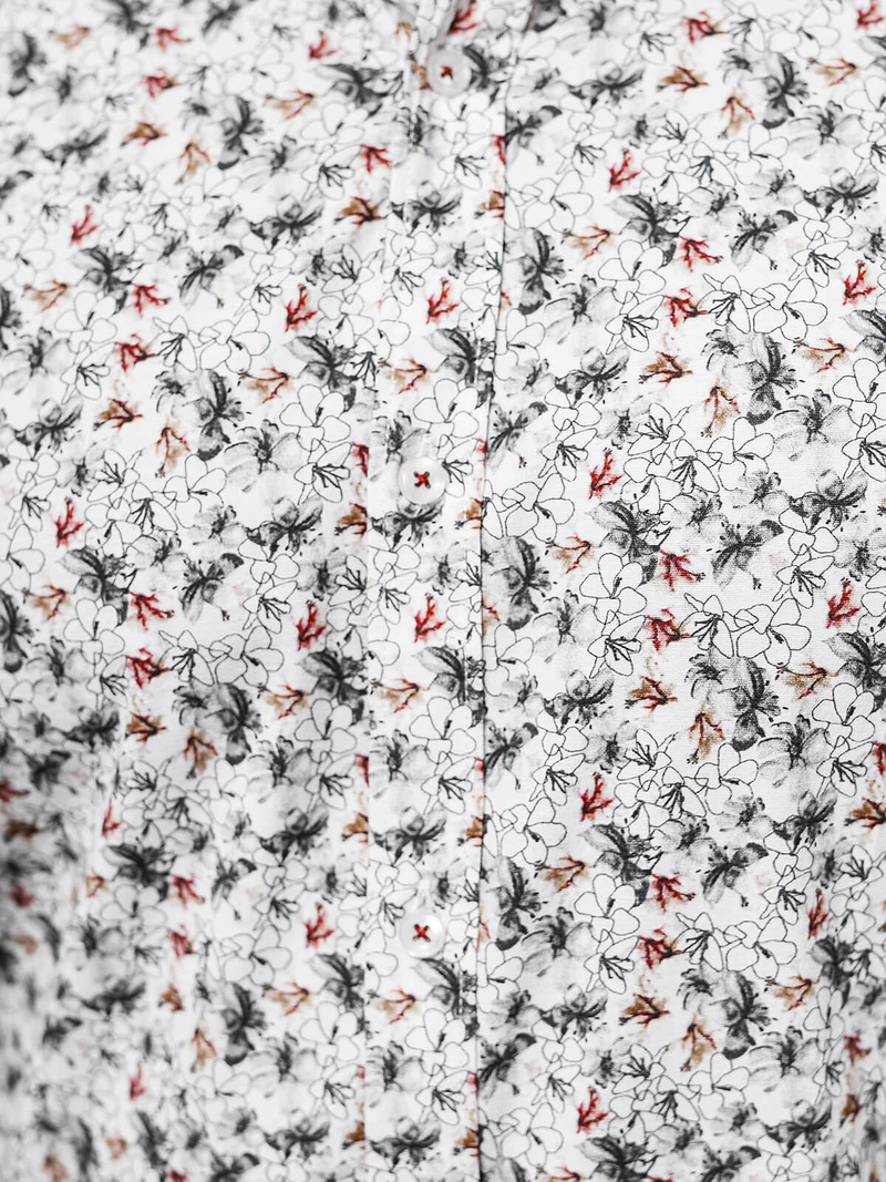 Класична сорочка чоловіча Бiла OZONEE O/V60