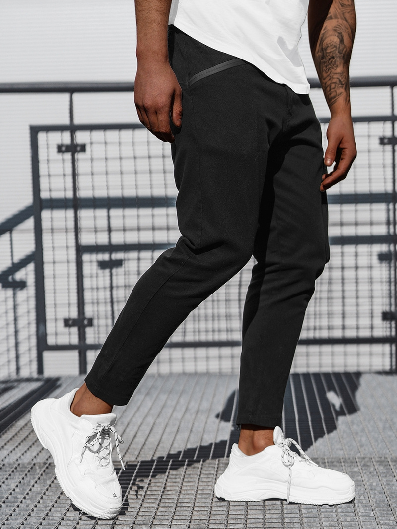 Штани чоловічі Чорнi OZONEE B/20005SPZ