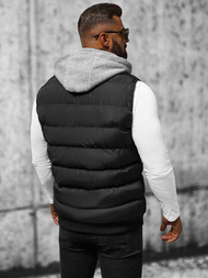 Безрукавка чоловіча чорна OZONEE JS/M751/392Z