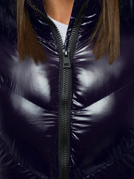 Куртка жіноча темно -фіолетовий OZONEE JS/M23069/4