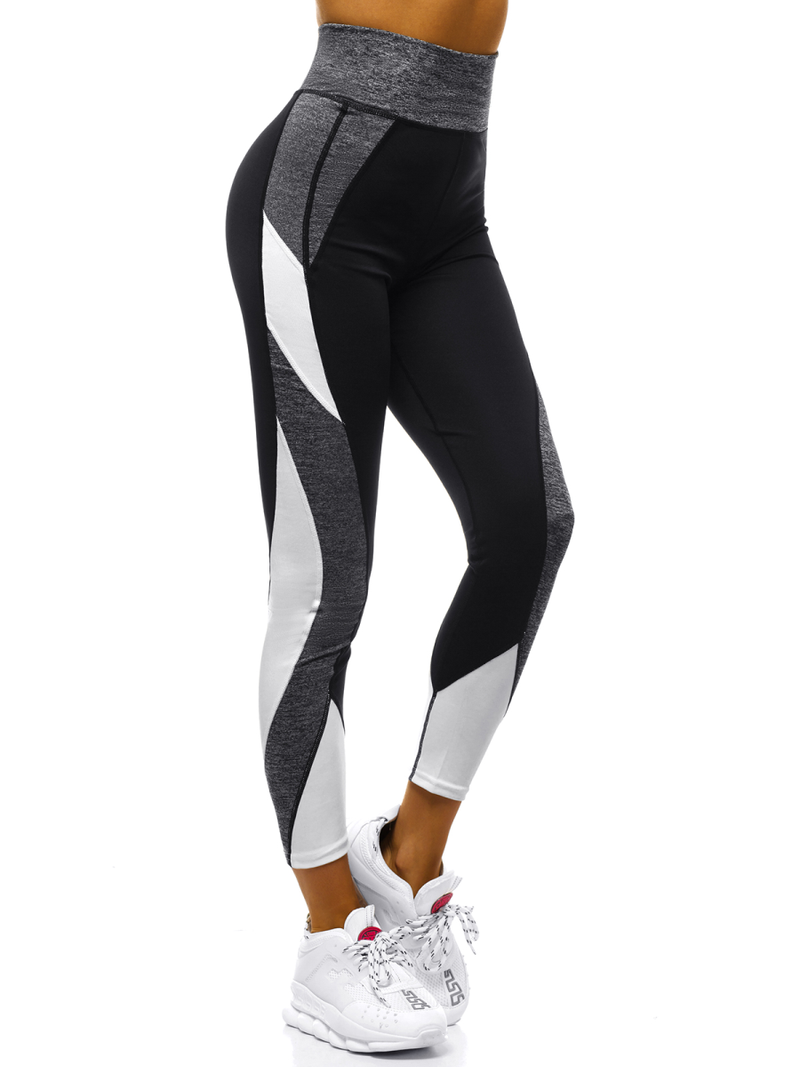 Legginsy damskie czarne OZONEE O/54038