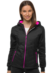 Куртка жіноча Чорна OZONEE JS/KSW4011