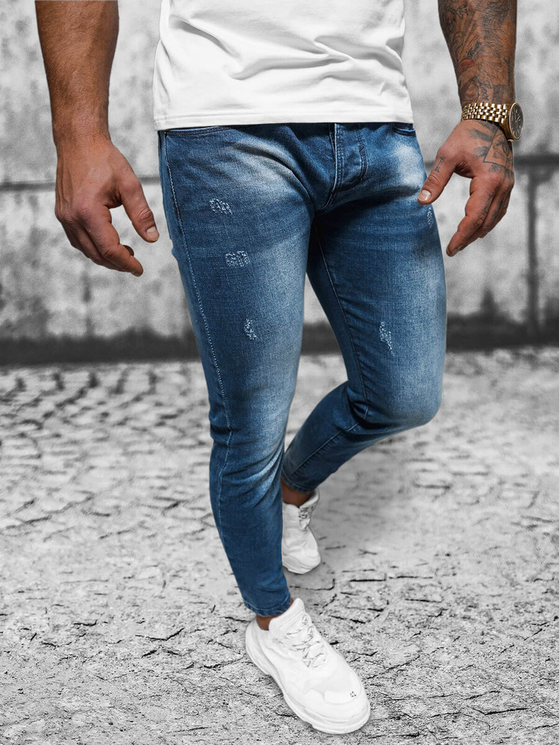 Чоловічі джинси tемно-синi OZONEE NB/MP0056BS