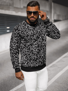 Bluza męska czarna OZONEE JS/8B1219/3