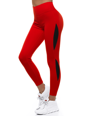 Legginsy damskie czerwone OZONEE JS/YW89002/5