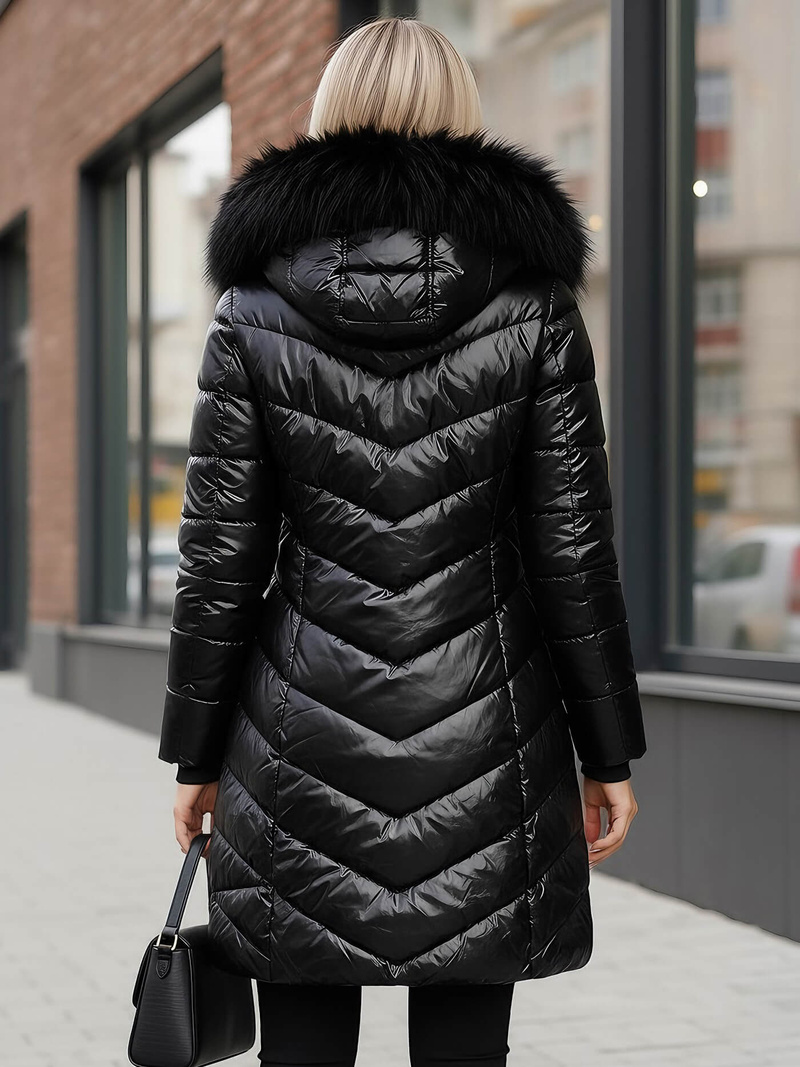 Куртка жіноча чорний OZONEE JS/16M9100/392Z