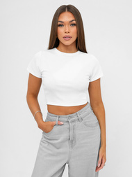 T-shirt damski biały OZONEE JS/96T666/1