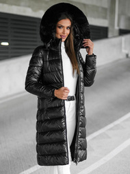 Куртка жіноча чорна OZONEE JS/16M9127/392Z