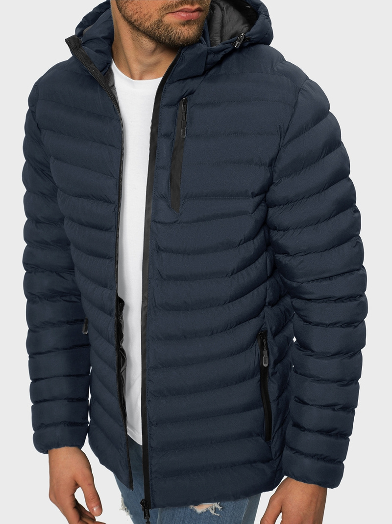 Куртка чоловіча Темно-Синя OZONEE JS/M13057/215